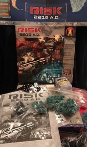 RISK 2210 AD Board Game of Global Domination & Beyond 2007 Hasbro 100% Complete - Picture 1 of 12