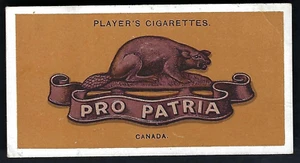 PLAYER - COLONIAL & INDIAN ARMY BADGES - #13 CANADA - Picture 1 of 2