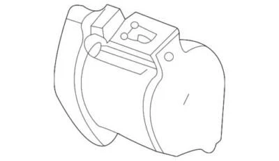 Подлинный насос гидроусилителя руля GM 1995-2005 Chevrolet Oldsmobile Pontiac 26091879 - Изображение 1 из 2