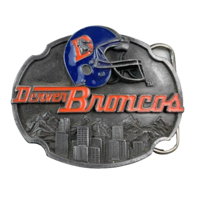De colección Denver Broncos Edición Limitada NFL Metal 3D Hebilla de Cinturón 158/10000 Foto 1 de 4