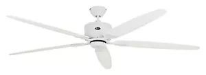 180 cm Ceiling fan with Remote Eco Elements White DC Fan with Timer 6 Speeds - Picture 1 of 4
