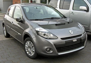 CAR HOOD BONNET BRA fit Renault Clio 3 NOSE FRONT END MASK BRA DE CAPOT - Imagen 1 de 1