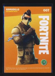  2020 Fortnite Reloaded #7 Armadillo Uncommon Outfit BX6 - Picture 1 of 2