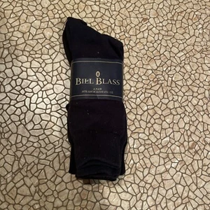Bill Blass Anzugsocken 4er Pack Herrensocken Größe 6,5 - 12 schwarz NEU - Bild 1 von 2