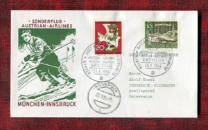 BRD - AUA Olympia-Sonderflug München - Innsbruck - 25.1.1964 ( 26986 ) - Bild 1 von 1