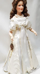 Amanda Jean Porcelain Doll Christmas Around the World. CATW 1996 Vintage #3507 - Picture 1 of 17