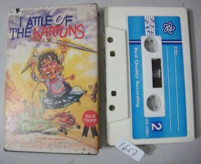 (1657) Malaysia Calmshell Malay Cassette ~ BATTlE OF THE KARTUNS  - Image 1 of 3