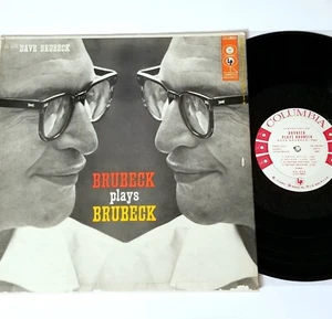 DAVE BRUBECK PLAYS BRUBECK PROMO LP JAZZ LP WLP COLUMBIA RECORDS VINYL PIANO 12" - Picture 1 of 23