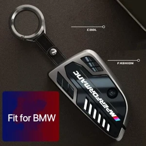 Car Remote Key Fob Cover Case Shell For BMW 3 5 7 X3 X4 X5 M4M5 Keychain - Picture 1 of 7