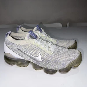 Womens NIKE Vapormax Flyknit 3 Barely Volt Purple Sneakers Size US 9.5 #32313 - Picture 1 of 13