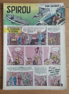 SPIROU (Zeitung) Nr. 1054, Hubinon-Cover, (Dupuis, 26.06.1958) - Bild 1 von 2