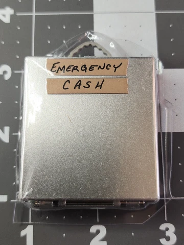 NECA Back to the Future Part ll fodder Doc's Emergency Cash case accessory Cover