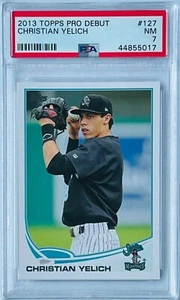 CHRISTIAN YELICH MIAMI MARLINS NOVATO PSA 7 2013 TOPPS PRO DEBUT MIL. BREWERS RC - Imagen 1 de 2