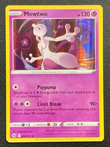 Mewtwo 059/159 Rare Holo Crown Zenith Sword & Shield Pokemon - Bild 1 von 2