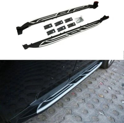 Se adapta a Jeep Compass 2011-2016 estribo peldaños laterales protector de barra Nerf  Foto 1 de 3