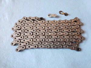 Shimano XTR 10 speed cn-981 Chain, HG-X mtb bike, used - Picture 1 of 8