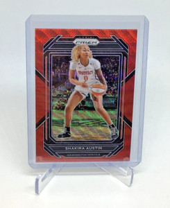 2023/24 Panini Prizm WNBA - SHAKIRA AUSTIN - RED WAVE PRIZM - #70