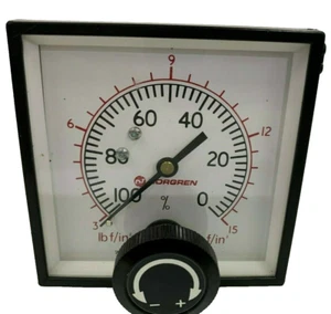 Watson Smith R27 31003XR Manually Operated Manostat  Range 3-15 psi - Picture 1 of 5