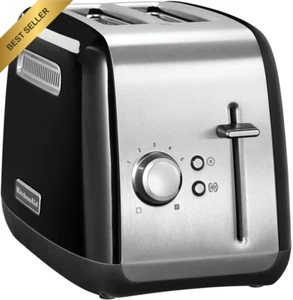 Classic Toaster with 2 Slices - Onyx Black (5KMT2115AOB) - Picture 1 of 12