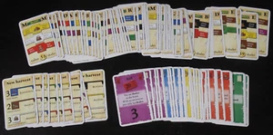 101 LOOSE cards from 2002 Board game BEAN TRADER German? NO BOX/RULES SEE PHOTOS - Picture 1 of 2