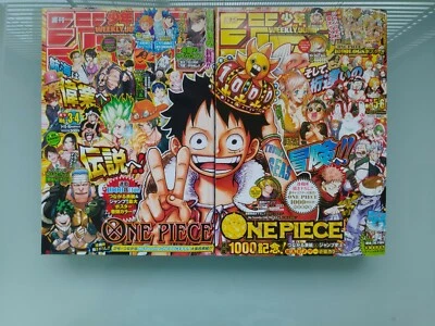 Weekly Shonen Jump No.3-4 & 5-6 Set w/Big poster 2021 ONE PIECE 999 & 1000 Japan - Image 1 of 4