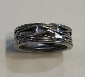 Niessing Plissé Ring - PT950 Gr. 6,75 - Bild 1 von 4