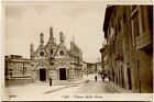Primi '900 Pisa chiesa della Spina facciata piazza passanti case FP B/N ANIM