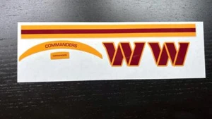 Washington Commanders Mini Football Helmet Decal Set - Picture 1 of 1
