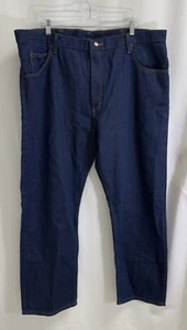 Red Kap Relaxed-Fit 5-Pocket Jeans PD60PW5 Dark Wash Men's Size 42x30 - Picture 1 of 9