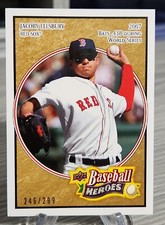 Jacoby Ellsbury 2008 Upper Deck Baseball Heroes Beige /299 #24 Boston Red Sox 