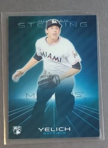 Christian Yelich 2013 Bowman Sterling Blue Refractor RC #5/25 Rookie Rare Miami - Picture 1 of 9