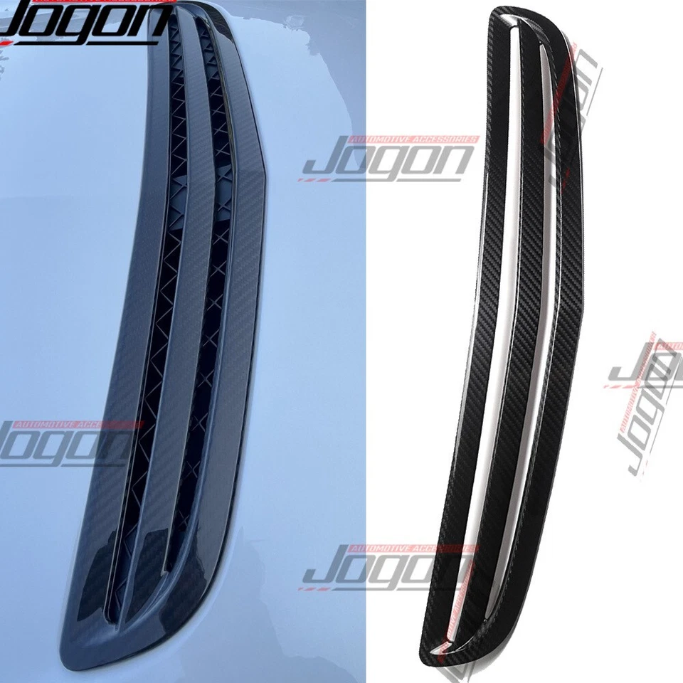 Cuchara de ajuste de ventilación de flujo de aire del capó delantero de carbono real para Acura Integra tipo S DE5 24+ Foto 1 de 4