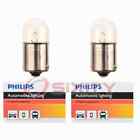2 pc Philips Back Up Light Bulbs for Seat Ibiza 2008-2014 Electrical rh Seat Bocanegra