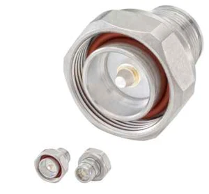 Adaptateur coaxial Rosenberger 7/16 Mâle 4.3-10 Femelle 50Ω 12GHz 60S164-K000N1 - Zdjęcie 1 z 3