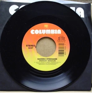 MINT UNPLAYED 94' BARBRA STREISAND 7" COLUMBIA 38-77533 - Picture 1 of 1