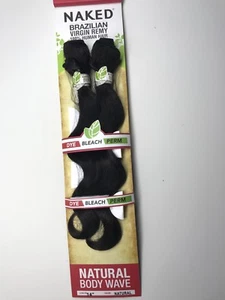SAGA BODY WAVE BRASILEÑA VIRGEN REMY_100% CABELLO HUMANO_14"_#NATURAL - Imagen 1 de 2