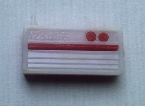 Radio transistor frontal blanca Mattel Barbie años 60 vintage - Hong Kong - Imagen 1 de 2