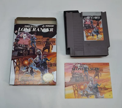 The Lone Ranger (Nintendo, 1991) NES Boxed Complete In Box CIB - Image 1 of 4