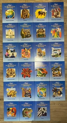 23x Disney's The Wonderful World of Knowledge - 1999 Hardcover Educational Books - Image 1 of 4