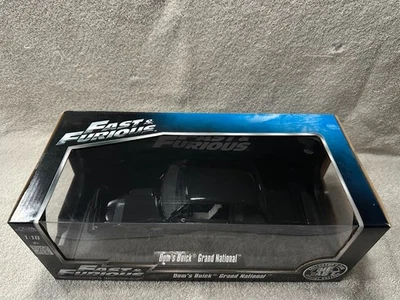 Jada 1:18 比例 Fast & Furious Dom's 别克 Grand National (黑色 CC) (#3) — 第 1/4 张图片