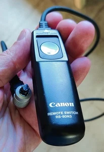 Pre Owned Lightly Used | Canon Camera Remote Switch RS-80N3 FREE SHIPPING - Picture 1 of 8