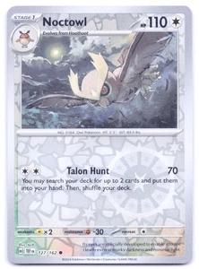 SV: Scarlet & Violet Promo Karten #127/162 Noctowl Reverse Holo - Bild 1 von 2