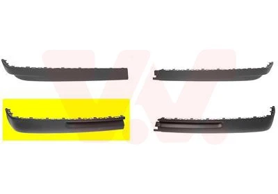 VAN WEZEL Spoiler ** Equipart Rechts (5880506) für VW Golf III | Stoßfänger, - Bild 1 von 2
