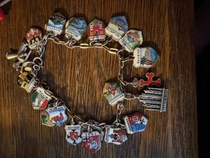 Bettelarmband sehr viele Anhänger - Bild 1 von 3
