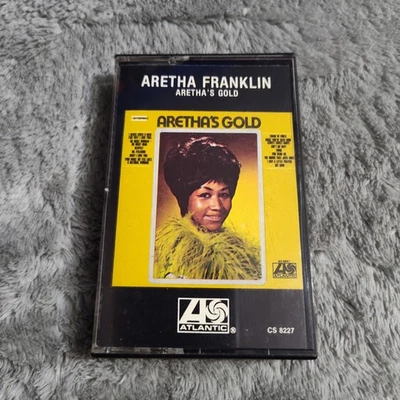 Aretha Franklin- Aretha's Gold- Cassette Tape 1988 Atlantic Records - Image 1 of 4