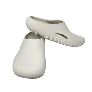 Zoccoli Crocs Mellow scarpe uomo taglia 9 donna 11 beige schiuma slip on comode - Foto 1 di 11