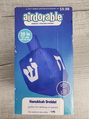 Airdorable Airblown inflable inflable Hanukkah Dreidel - 20 pulgadas - NUEVO Foto 1 de 4