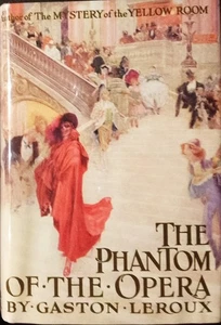PHANTOM OF THE OPERA-GASTON LAROUX-1911-1ST Ed-W/STUNNING NECKLACE-W/C.O.A.! - Imagen 1 de 18
