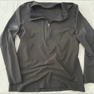 Grunt Style Viertelreißverschluss Langarm Pullover 2XL Jacke schwarz leicht gebraucht, in einwandfreiem Zustand - Bild 1 von 7