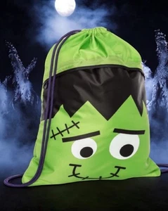 Thirty One Cinch Sac Bag Halloween Lil Monster Frankenstein Drawstring Backpack - Picture 1 of 8